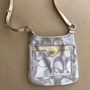 Coach Signature Pattern Crossbody